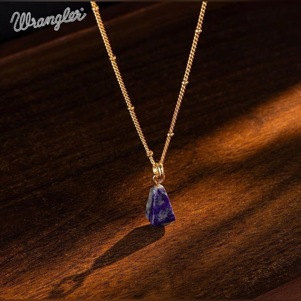 Montana West Wrangler 18k Gold Necklace NIB